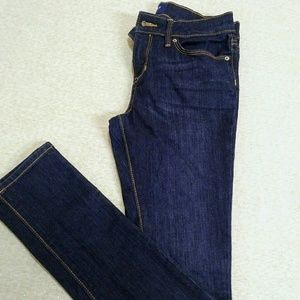 Old Navy Girls Skinny Dark Denim Jeans
